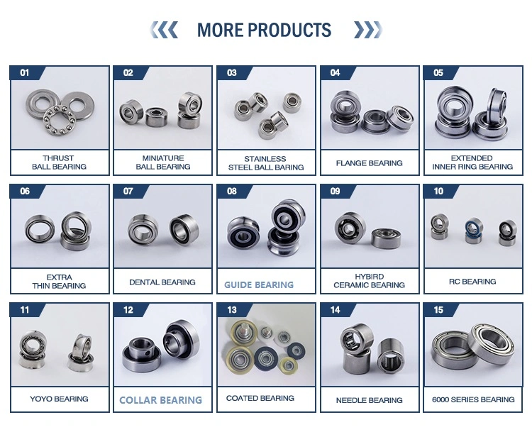 High Precision Small Flange Ball Bearings Manufacturer 8*19*6 F698zz 8mm Flange Bearing Supplier