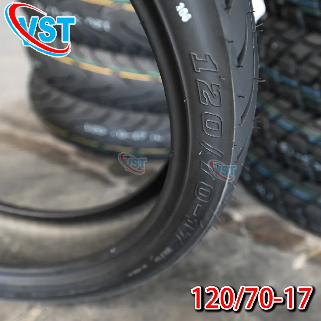 120/70-17 Front M/C Radial Tire Tube Less Motorcycle Tyre Honda CB500