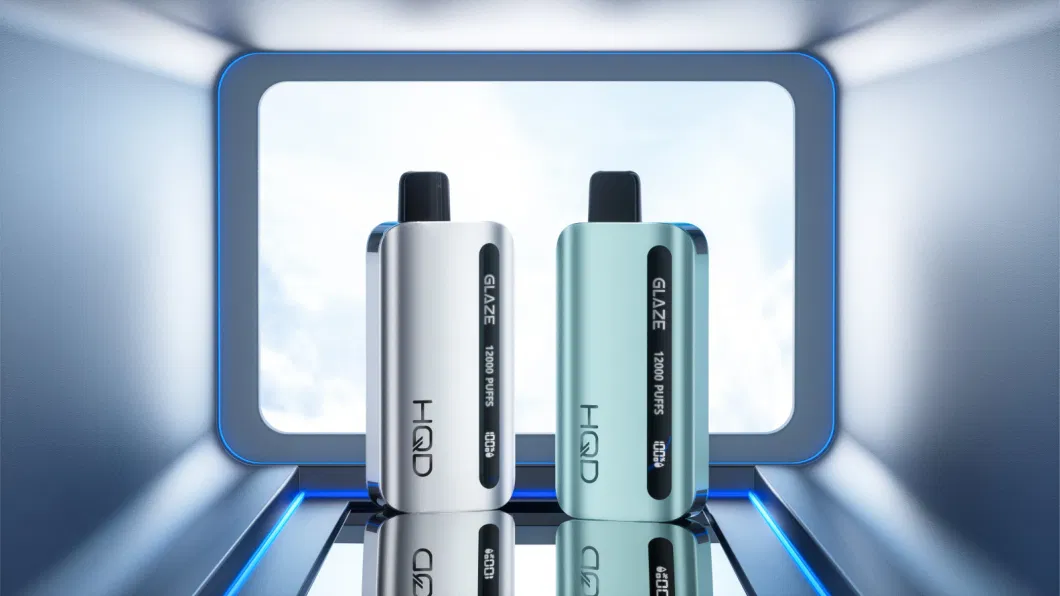 OEM ODM Supported Hqd Glaze 12000 Puffs with LED Screen Display Disposable Vape