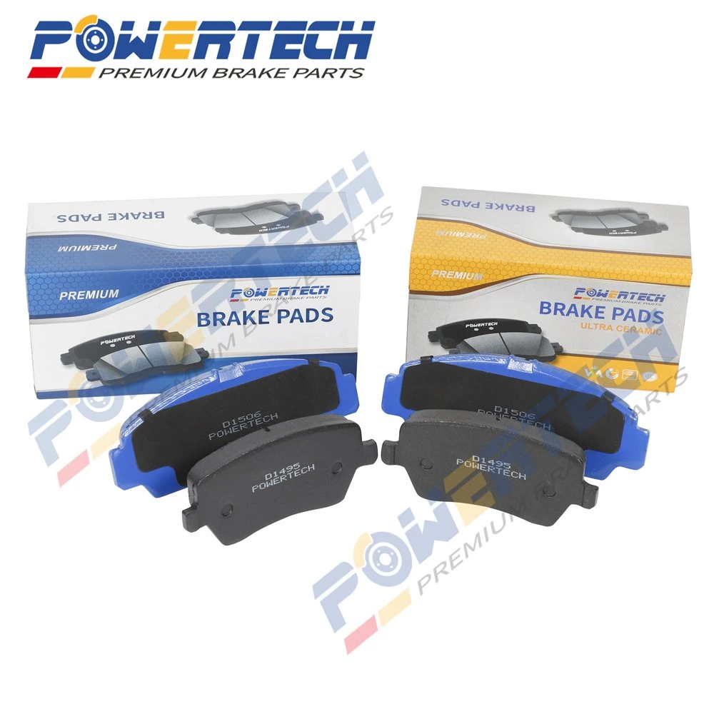 OEM Brake Pads Anti-Wear Durable Carbon Fiber Ceramic and Semi-Metallic Auto Cars Famous Factory Brand Disc Brake Pads for Toyota Byd JAC GM KIA Cars Brake Pad