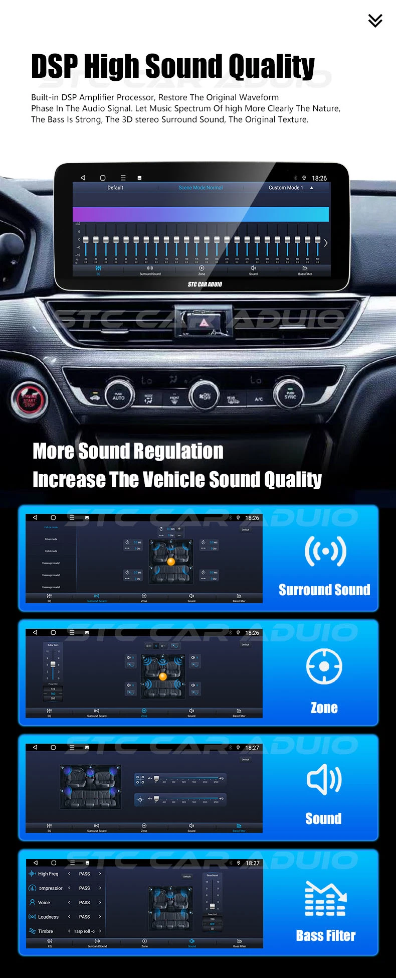 Latest Product 12.3 Inch 1920*720 Touch Screen Android 12 8core 4+64G GPS Navigation Car Radio for Benz V Class W447