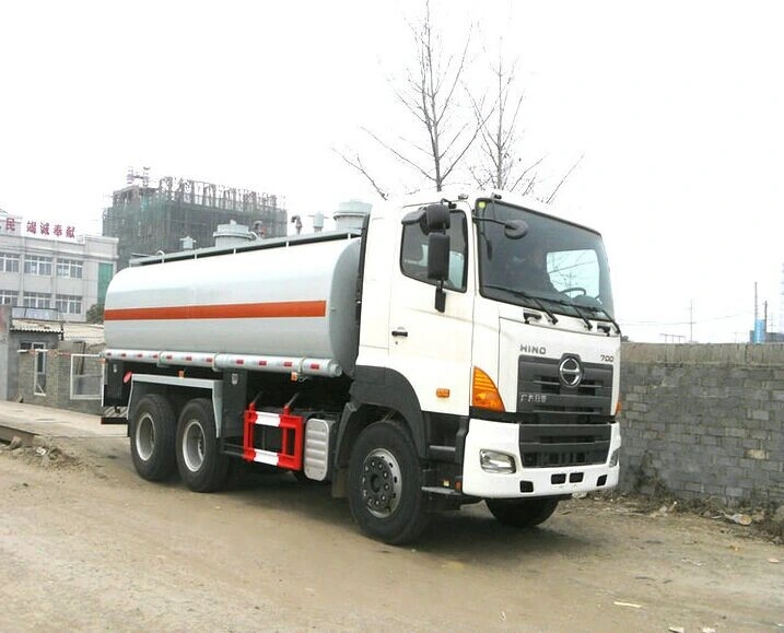 China Factory Hino 6X4 25000 Liters Ragid Oil Tank Truck Fuel Tanker Diesel Tank Truck for Petrol Station Car dispenser