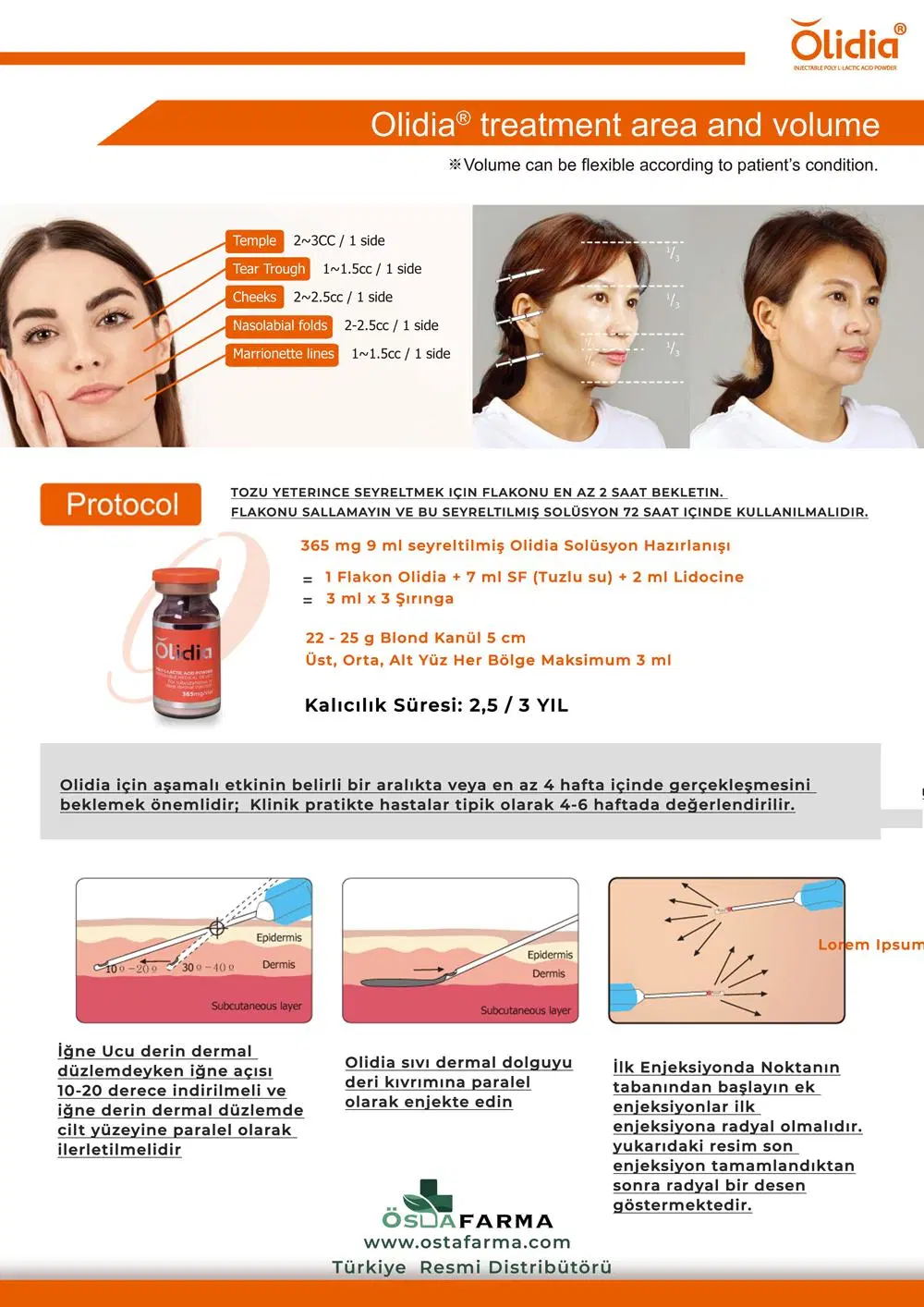 Le Ciel Rosy Plla Filler (CE) Royal Rejubeau Stylish Le Ciel Rosy Is a Medical Device for Treating Severe Facial Wrinkle