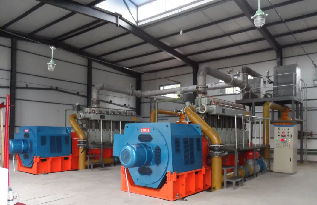 Gas Generator Set Power Electric Biogas Generator 30kw-700kw