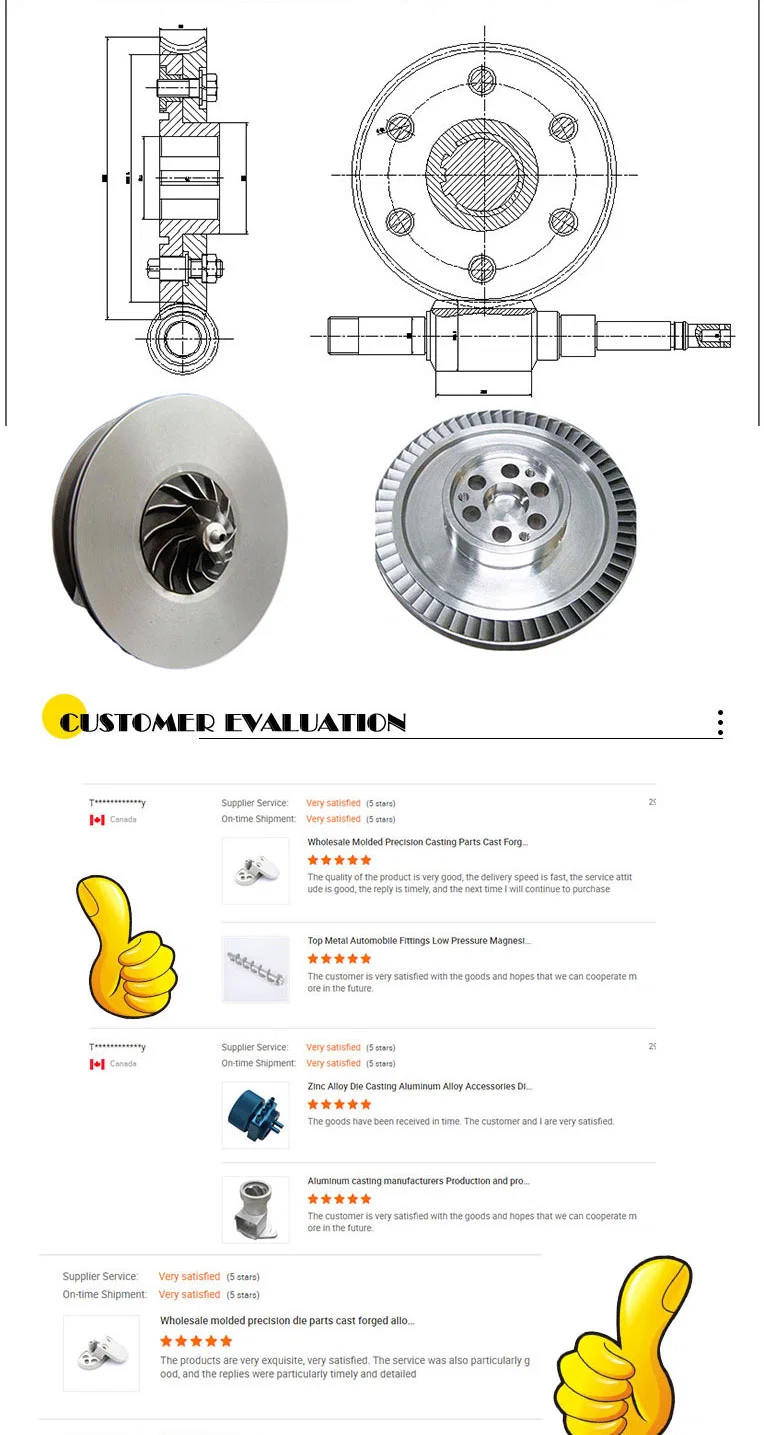 Custom Uns N06625 Gh3625 (2.4856) 5 Axis Nickel Alloy Inconel Titanium Alloy Casting Gas Steam Turbo Billet Compressor Turbine Wheel impeller