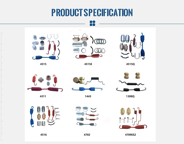 China Factory Manufacturer Brake Shoe Repair Kits