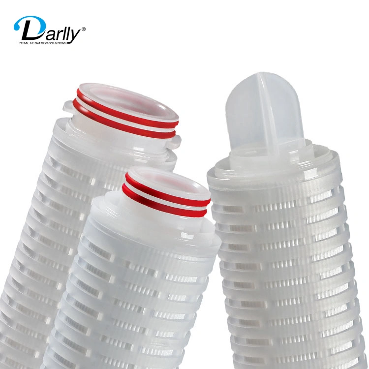 China Manufacturer High Performance Polyethersulfone (PES) Membrane Pleated Filter Cartridge