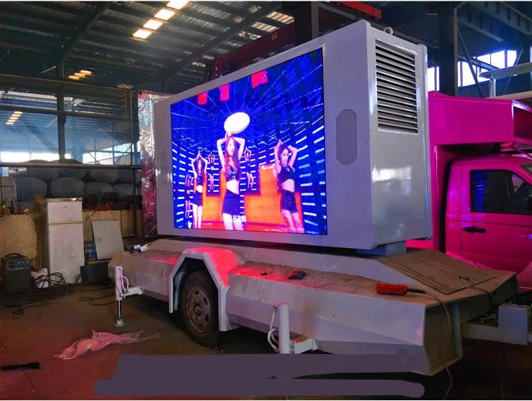 2023 New Model 1suzu Mobile LED Display Truck with Screen Sliding up Used Cars Special Vehicle Made in China