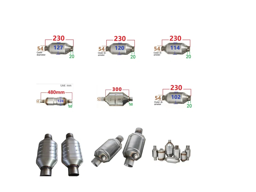 Factory Direct Supply Applicable JAC Yueyue Catalytic Converter Exhaust Branch Pipe