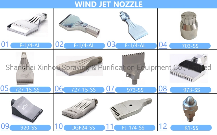 Plastic 727 Air Knife Wind Jet Blow off Air Jet Amplifier Nozzle