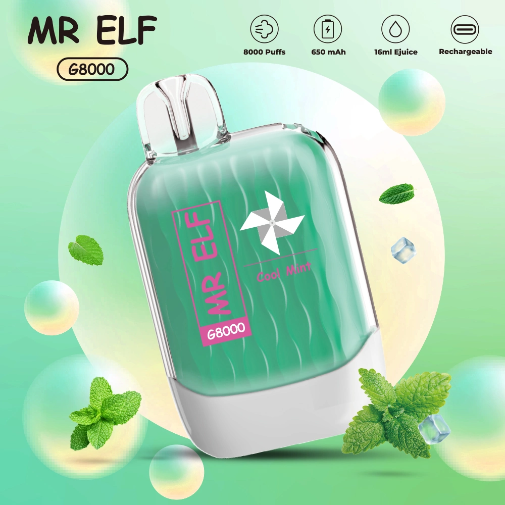 Manufacturer Direct Sale Original Elfworld Mc8500 Puffs Disposable Vape Atomizer Wholesale