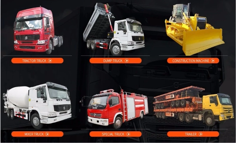 China Sinotruck Hino Trailer HOWO 25 Ton 8X4 12 Weeel Used Tiper Truck Dump Truck Tipper for Sale in Tanzania Dubai