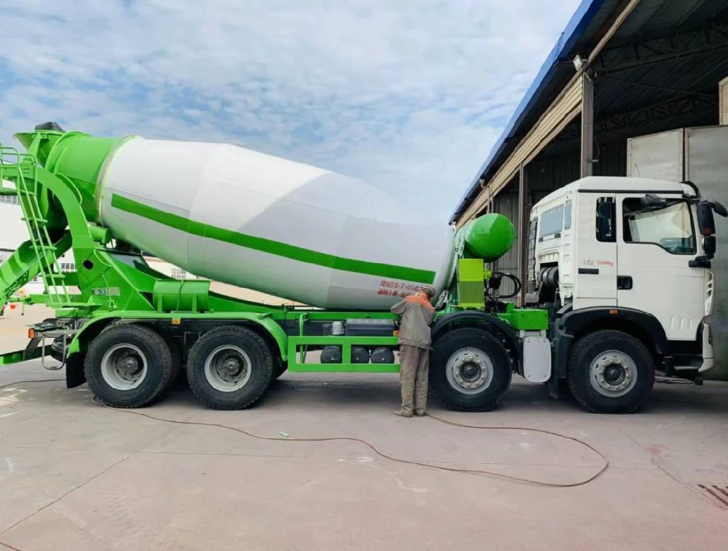 China Truck Concrete Transit Mixer Sino Truck Sitrack for 6m3 8m3 10m3 12m3 Shacman Hino