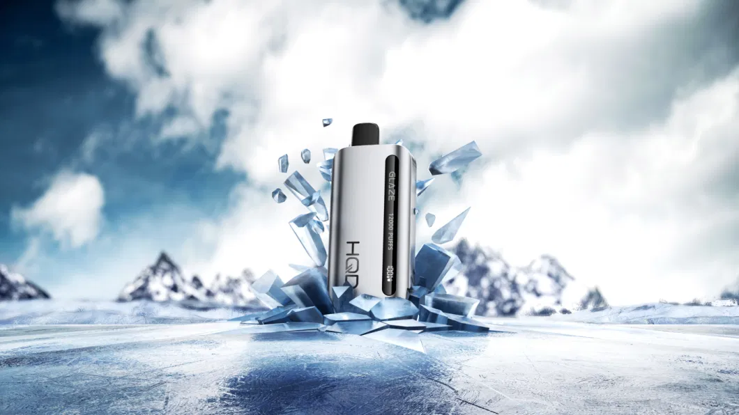 12000 Puffs with Display Glaze Hqd New Design OEM ODM Electronic Cigarette Disposable Vape