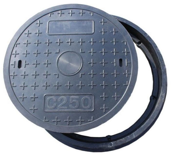 Round Rectangular SMC FRP Fiberglass Composite Plastic Manhole Cover