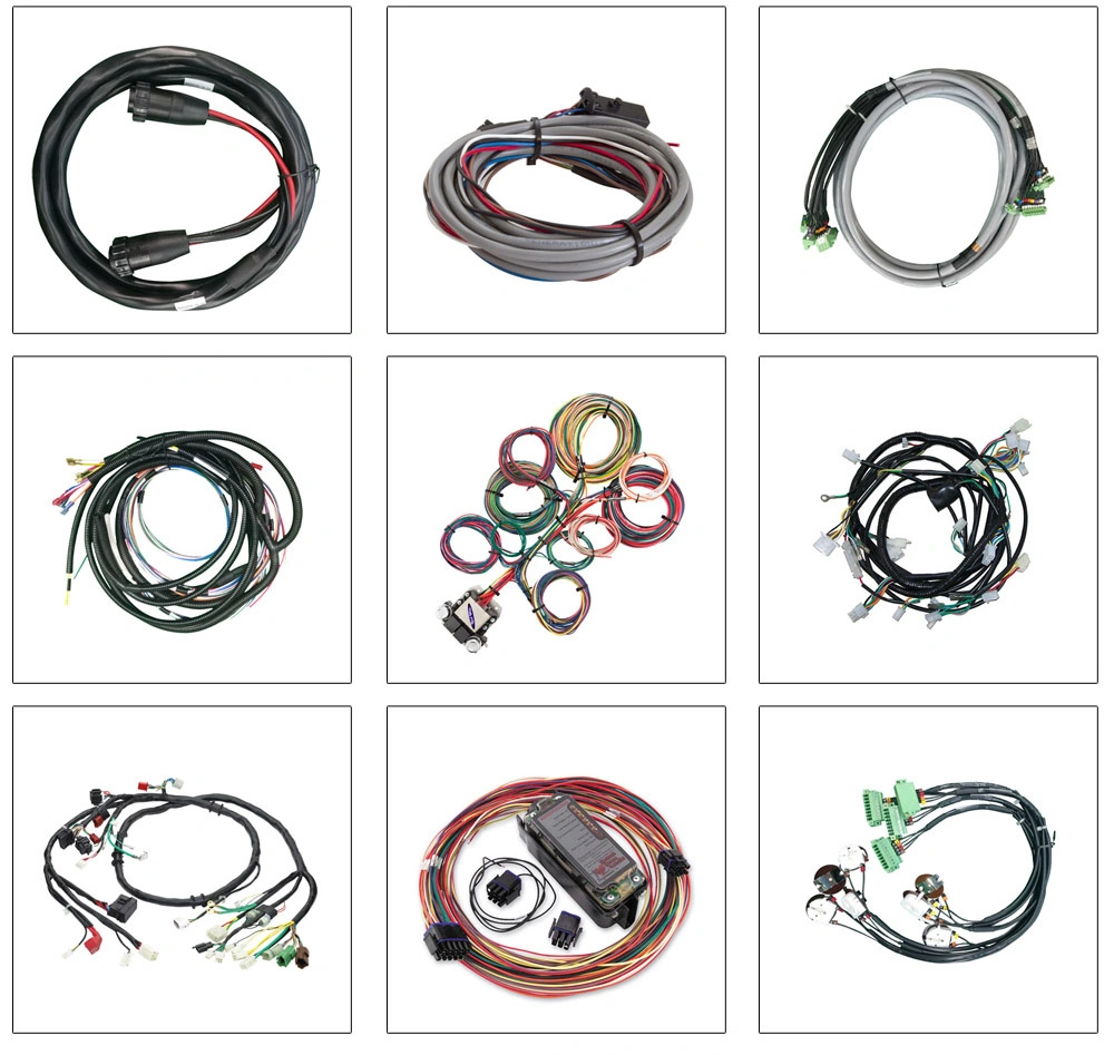 Custom/Customized IATF16949 ISO9001 Factory Supply Audi Automotive Engine Wire/Wiring Harness with Jst/Molex/Tyco/Delphi Connector