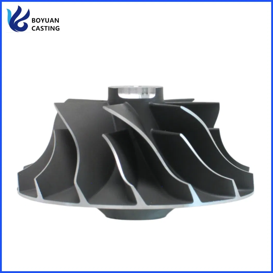 Aluminium Alloy Plaster Model Casting Turbocharger Compressor Wheel