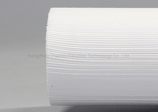 Factory Price Polypropylene PP Micron Pleated Filter Cartridge for Wine/Beer/Food&Beverage Water Filtration Microelectronics Industry 0.1-50 Micron DOE Soe