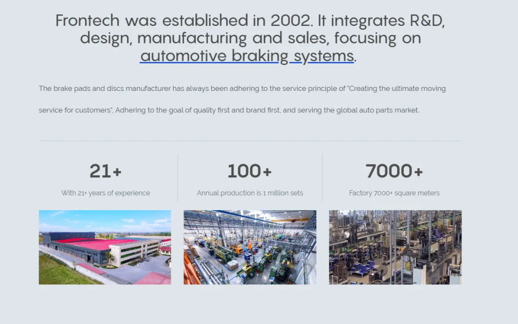 Frontech Produces Ventilation and Heat Dissipation Certified Brake Discs for Jaguar