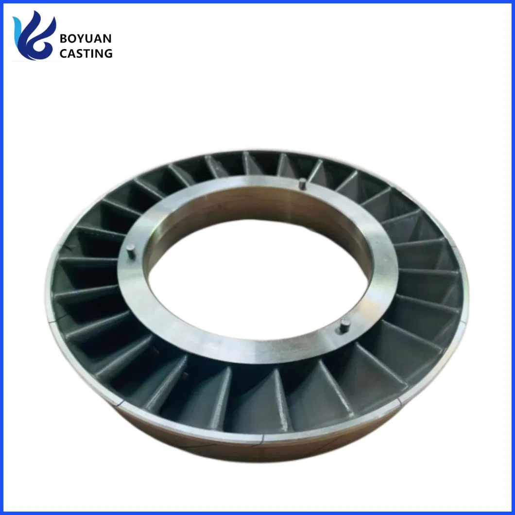 Nickel Base Alloy Silica Sol Casting Steam Turbine NGV Nozzle Ring