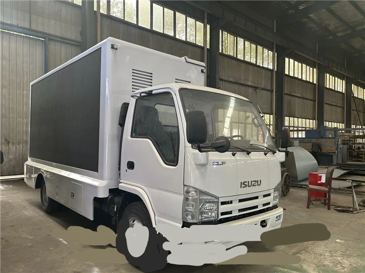 2023 New Model 1suzu Mobile LED Display Truck with Screen Sliding up Used Cars Special Vehicle Made in China