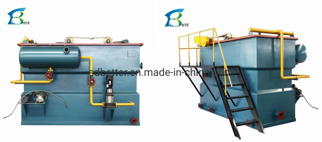 Direct Manufacturer Dissolved Air Flotation Machine Wastewaster Treatment Daf