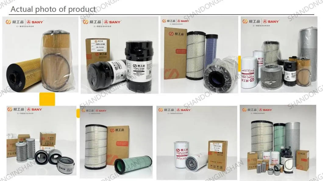 Chinese Manufacturer Filter Hydraulic Filter Element, Diesel Fine Filter Element Adapted Excavator Model PC300
