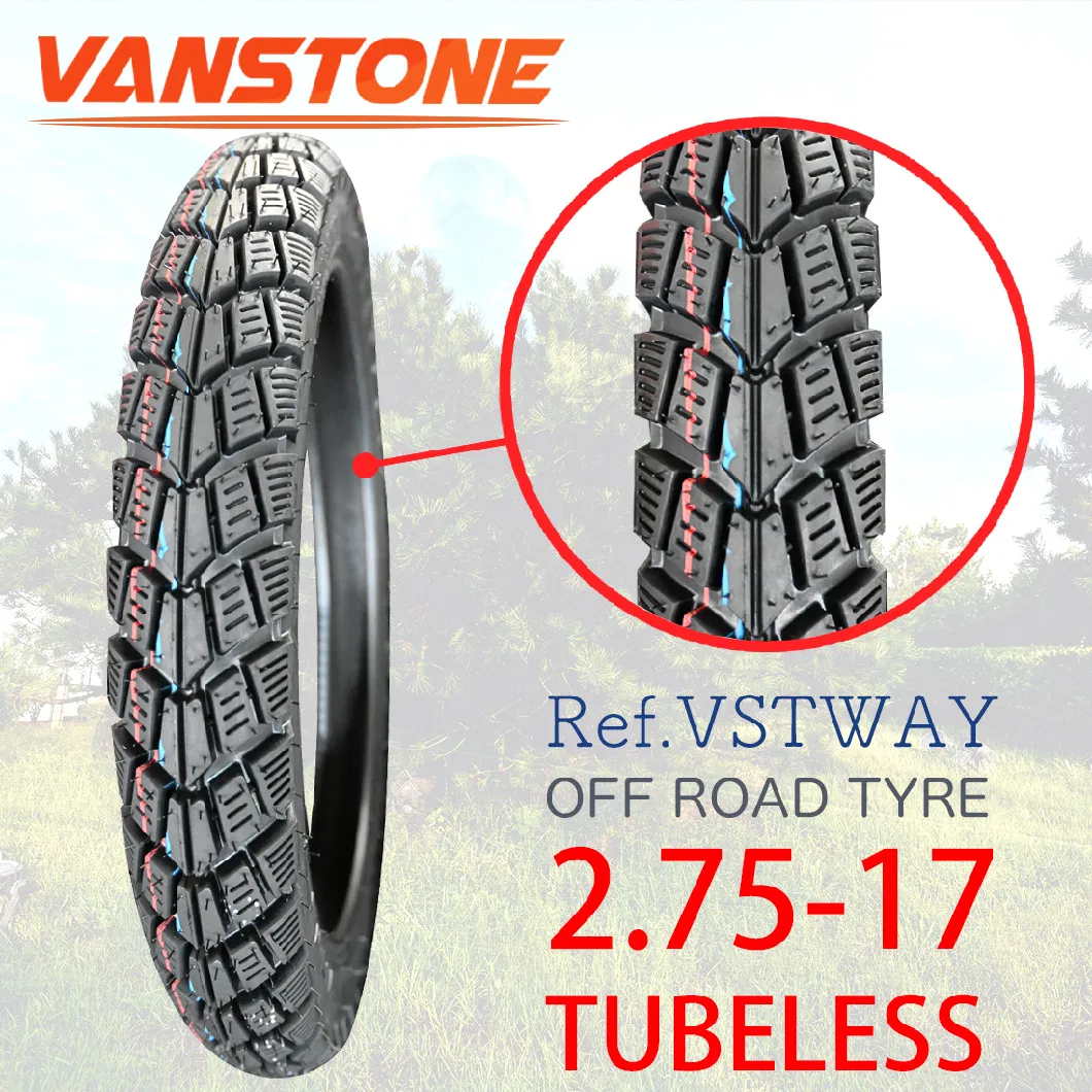 2.75-17 High Quality Reliable Motorcycle Tires Tubeless Tire Honda-Cycle CD110