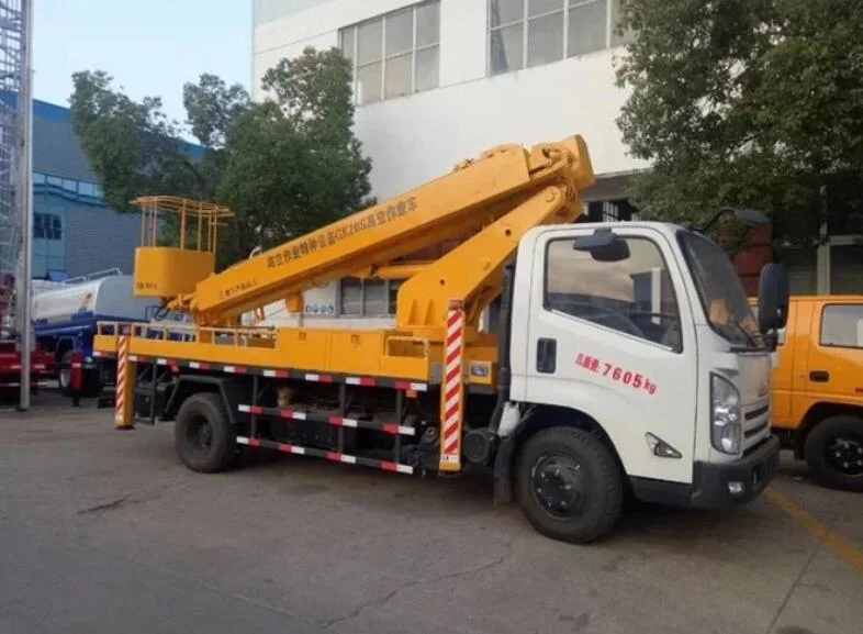 China Jmc 19 21 22 Meters Telescopic Boom Working Truck, Man Lifting Truck