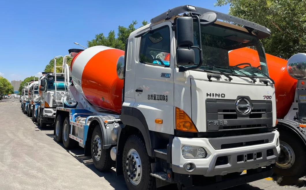 China Truck Concrete Transit Mixer Sino Truck Sitrack for 6m3 8m3 10m3 12m3 Shacman Hino