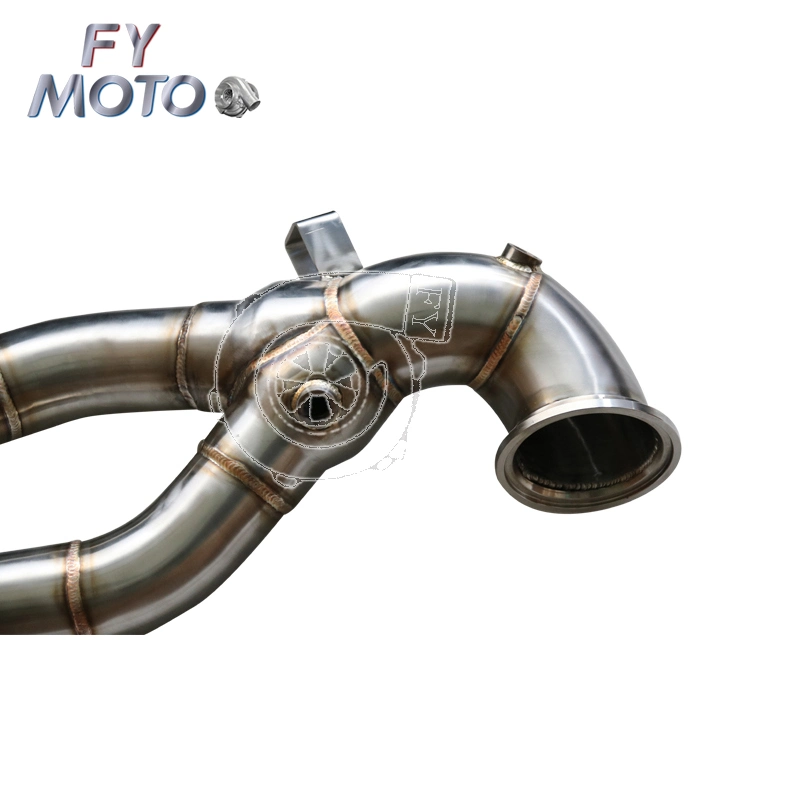 China Factory Top Grade Audi RS3 Stainless Steel Exhaust Downpipe