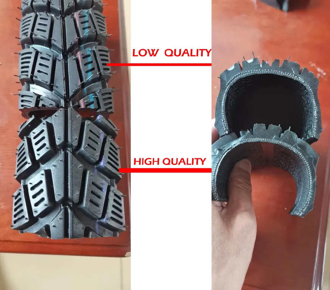 Motorcycle Tyre Motorbike Tyre 2.50-17 Front Tyre for Honda CD110 Use