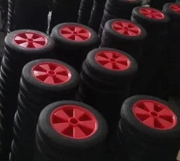 Differ Styles and Materials of Wheels for Air Compressor