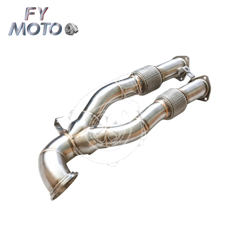 China Factory Top Grade Audi RS3 Stainless Steel Exhaust Downpipe