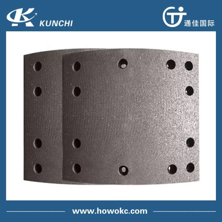Truck Parts for Sinotruk Wg9231342068 Brake Lining for HOWO, Shacman, FAW, Dongfeng Truck