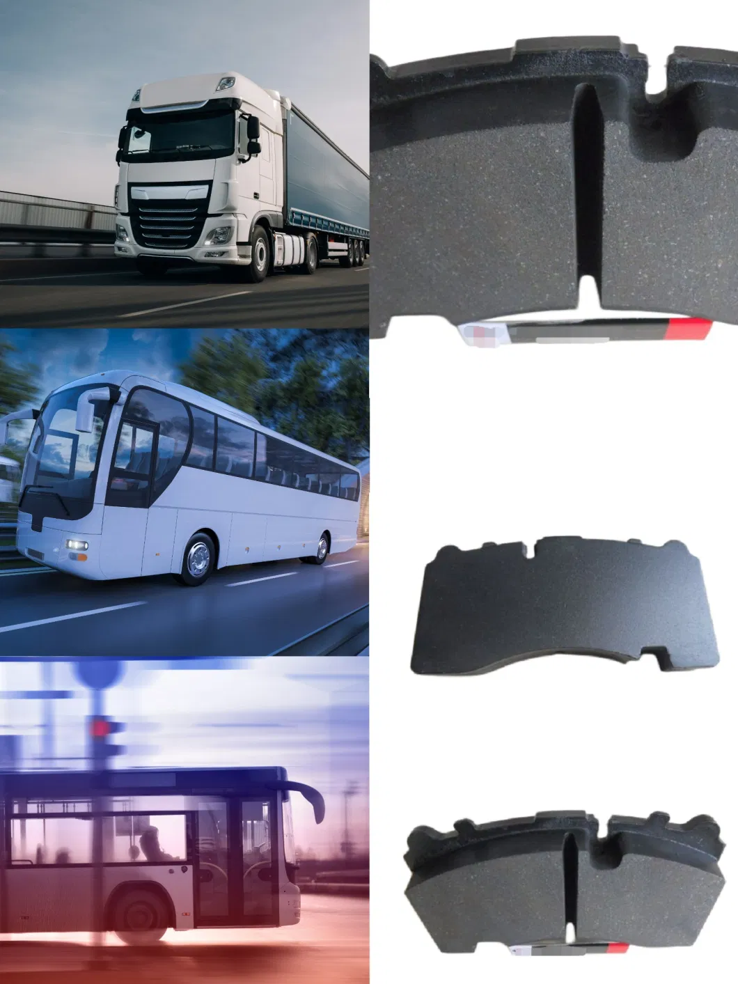 Top OEM Factory Semi-Metal Brake Pad for, Volvo, Scania, Renault Bus and Truck (WVA29167)
