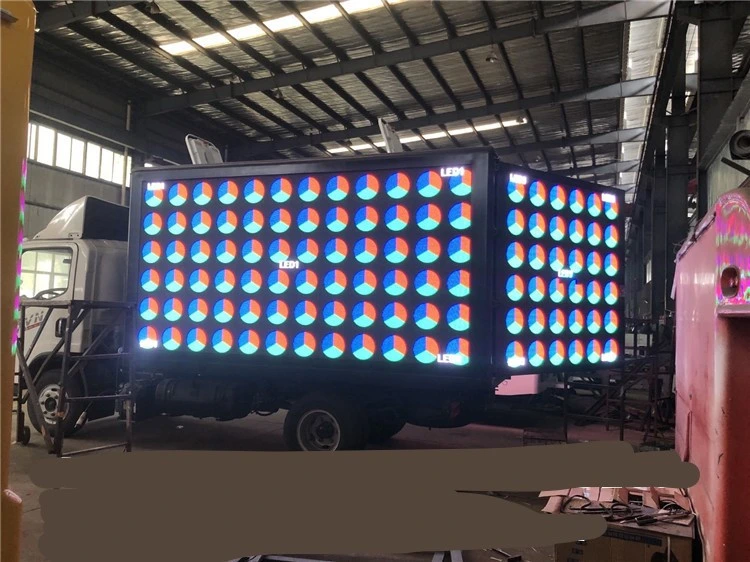 2023 New Model 1suzu Mobile LED Display Truck with Screen Sliding up Used Cars Special Vehicle Made in China