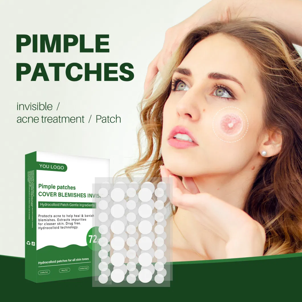 Cosmetics Facial Skin Care Acne Remover Hydrocolloid Patches Pimple Patch Acne Patch