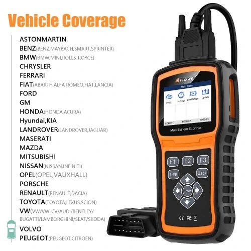 Foxwell Nt530 Multi-System Scanner Support Latest BMW 2018/2019 &amp; F Chassis Update Version of Nt520