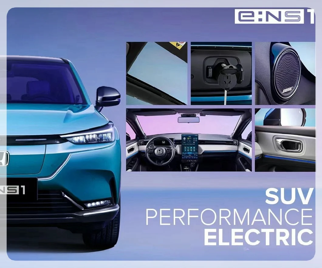 Honda Used E-Ns1 Electric Vehicle 5 Seats SUV Long Battery Life Left-Hand Driving Automobile Made China Used EV Factory Prices Hot Sell New Energy Car