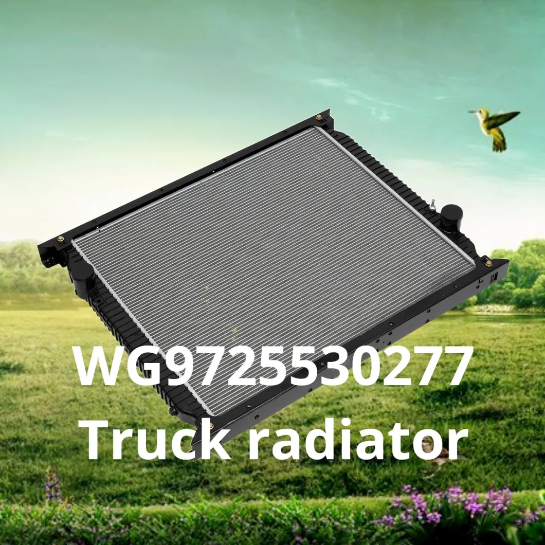 Truck Radiator China Wg9725530277 Freightliner Used Aluminum Spare Parts Trailer Price Truck Radiator for FAW Jiefang Hino