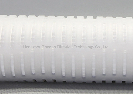 ISO9001 Factory Polypropylene PP Pleated Filter Cartridge for Wine/Beer/Food and Beverage Water Filtration Microelectronics Industry DOE Soe Fin 1/5/10 Micron