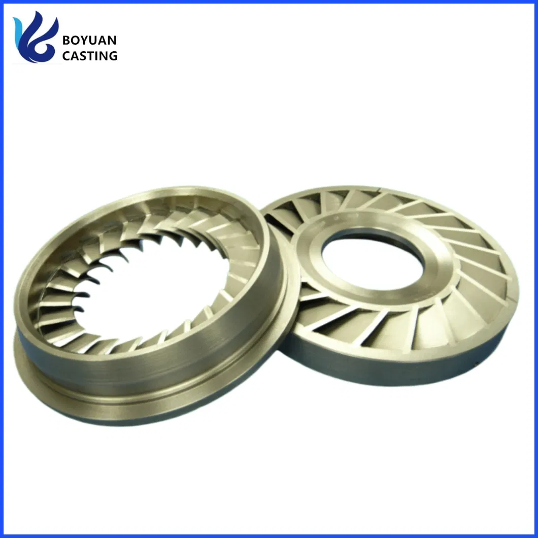 Nickel Base Alloy Silica Sol Casting Steam Turbine NGV Nozzle Ring