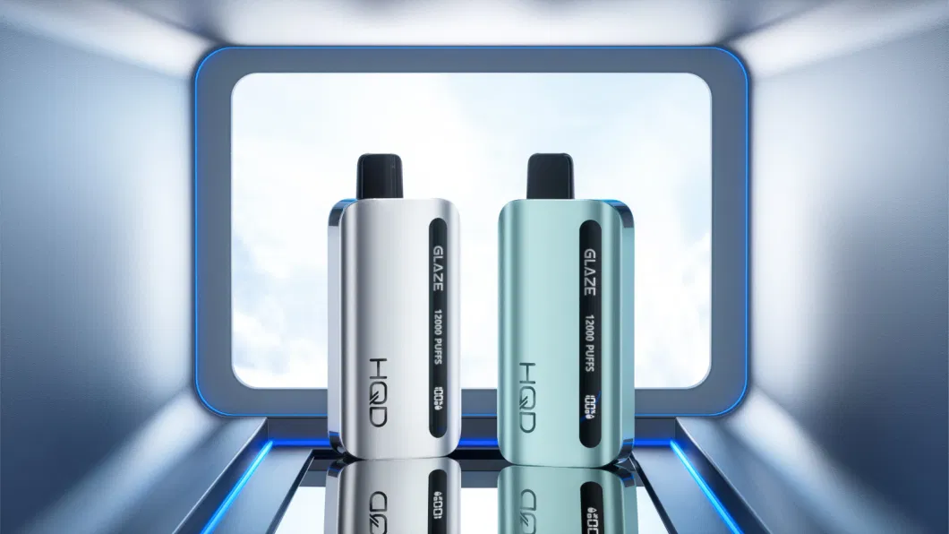 Hqd New Product Glaze 12000 Puffs with LED Screen Display OEM ODM Disposable Vape
