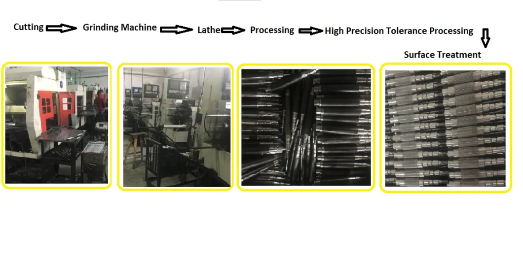 China Factory High Precision Spline Motor Shaft