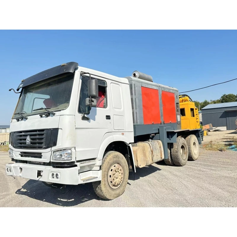 Truck Mounted Water Well Drilling Rig 300m Wh300 Air Compressor 25bar Truck 6*4 Wheel Personal Customization