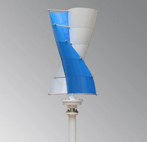 Hot Sale 400W AC 12V Vertical Spiral Axis Wind Turbine Wind Generator Windmill (SHJ-NEV400S)