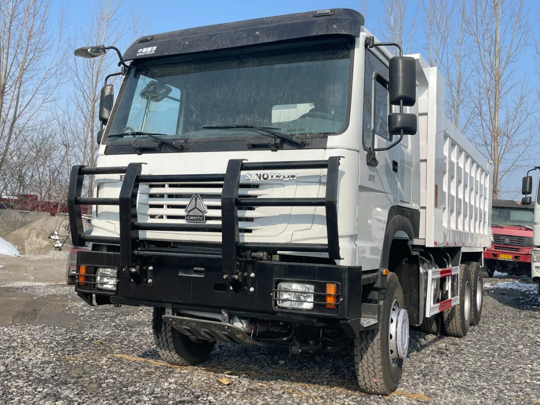 6X4 10 Wheels 371HP Used HOWO Dump / Tipepr Truck for Sale