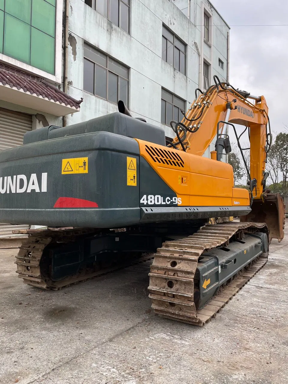 Original Second-Hand Excavator, Hyundai 480LC Newly Arrived Large Machine