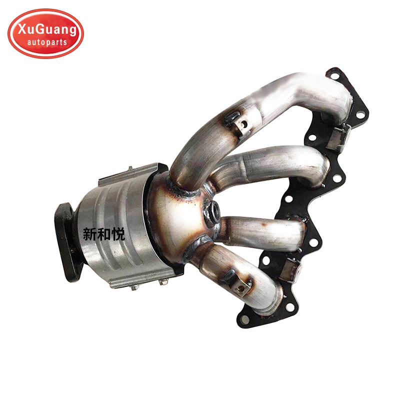 Direct Fit Exhasut Manifold Ceramic Catalytic Converter Factory Price for JAC New Heyue